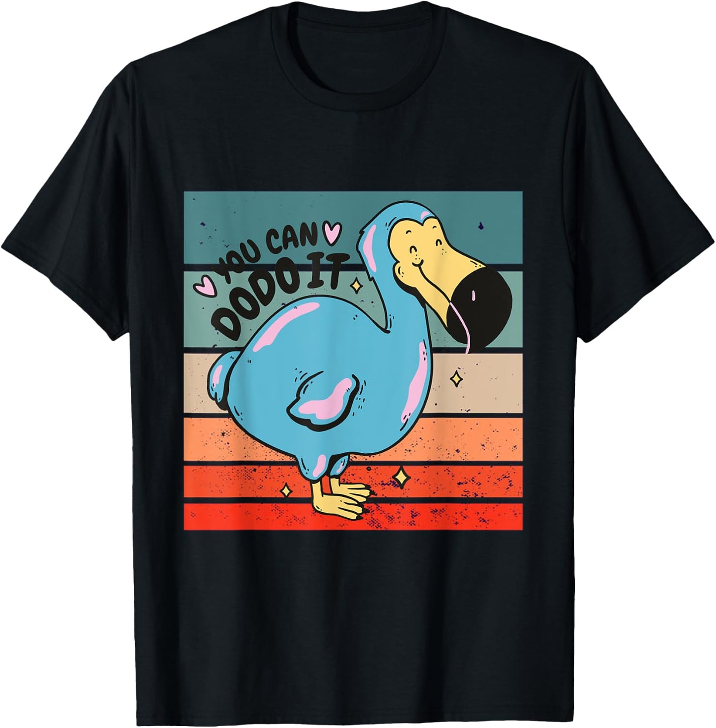 Dodo Bird, You can dodo it, Ornithology flightless Mauritius T-Shirt - T-Shirt | Black