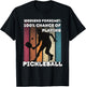 Pickle Ball Queen Gear & Player Funny Pickleball T-Shirt - T-Shirt | Black