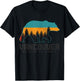 Vancouver BC British Columbia Bear Grizzly Outdoor Vintage T-Shirt - T-Shirt | Black