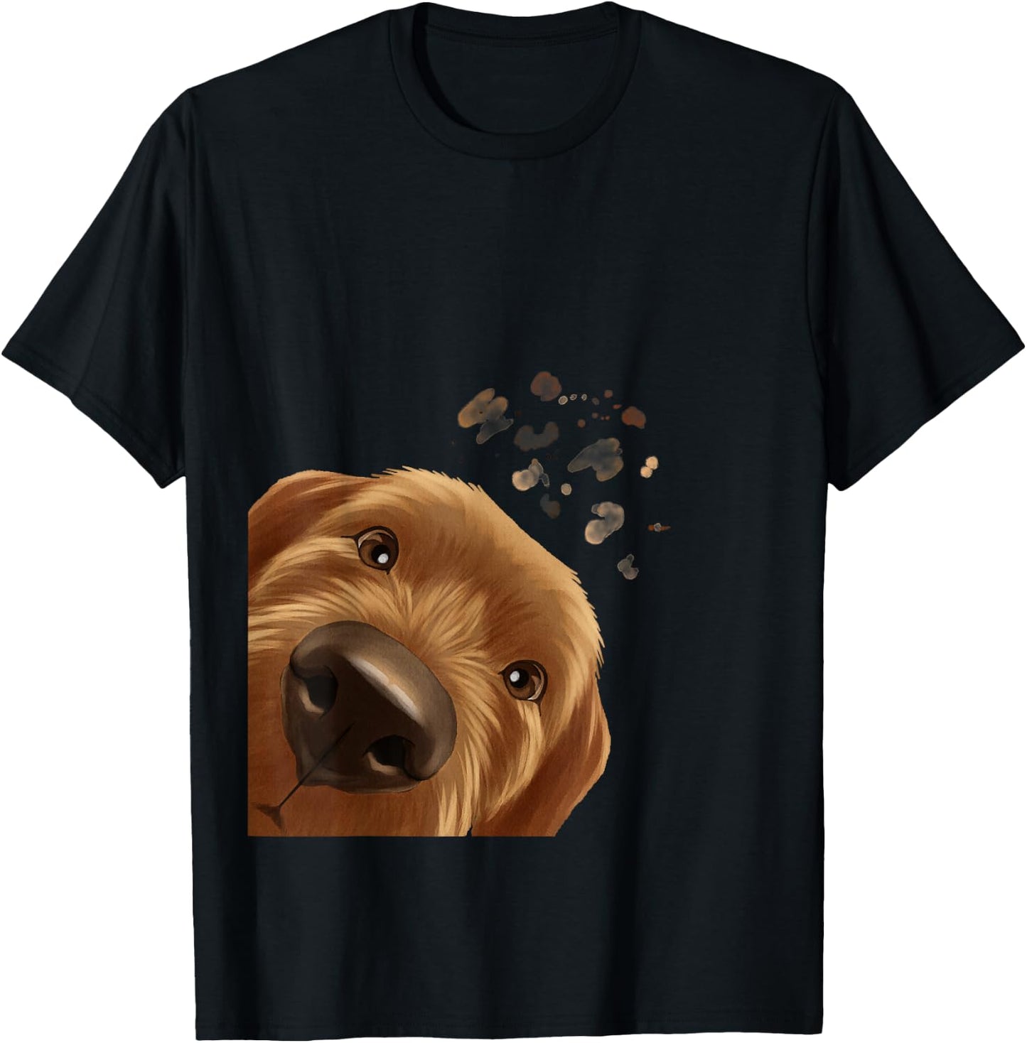 Funny Curious Dog Basset fauve de Bretagne Women Kids T-Shirt - T-Shirt | Black