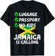 Jamaican Travel Vacation Outfit To Jamaica Men Women Jamaica T-Shirt - T-Shirt | Black