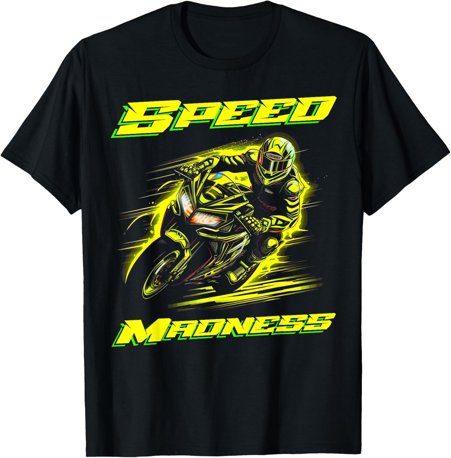 Racing Motorbike T-Shirt - T-Shirt | Black