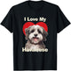 I Love My Havanese Puppy Dog Men Women Kids T-Shirt - T-Shirt | Black