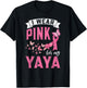 I Wear Pink For My Yaya Breast Cancer Awareness Month T-Shirt - T-Shirt | Black