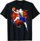 Bosnia and Herzegovina Basketball Fans Jersey Bosnian Flag T-Shirt - T-Shirt | Black