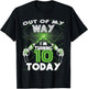 Lasertag Birthday Party - laser tag 10 years birthday T-Shirt - T-Shirt | Black