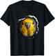 Budgie Face T-Shirt - T-Shirt | Black
