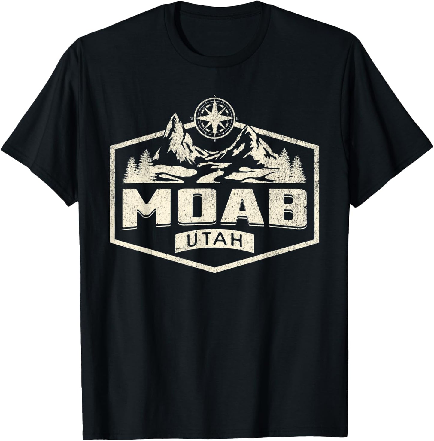 Moab Utah T-Shirt - T-Shirt | Black