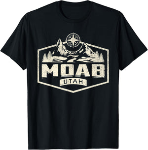 Moab Utah T-Shirt - T-Shirt | Black