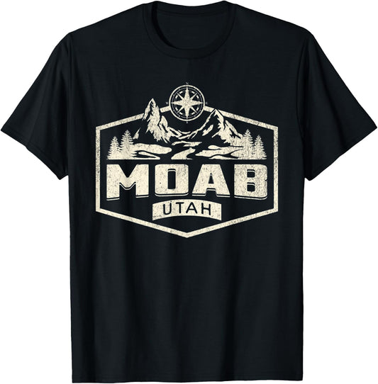 Moab Utah T-Shirt - T-Shirt | Black