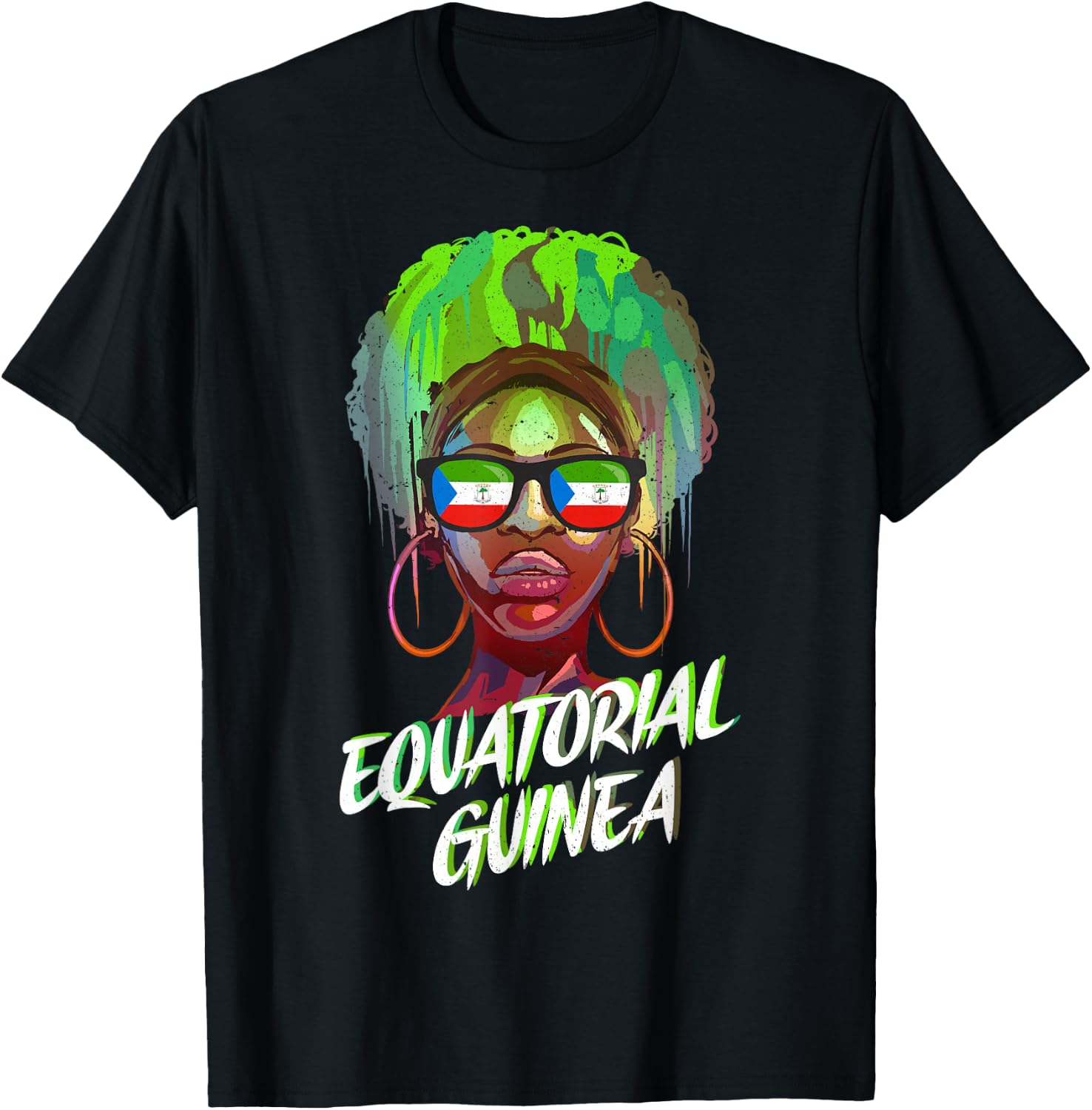 Equatorial Guinea T-Shirt - T-Shirt | Black