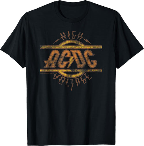 Official AC/DC High Voltage Rock Music Band Classic Logo