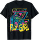 Fly Girl 80s 90s B-Girl Old School Hip Hop T-Shirt - T-Shirt | Black