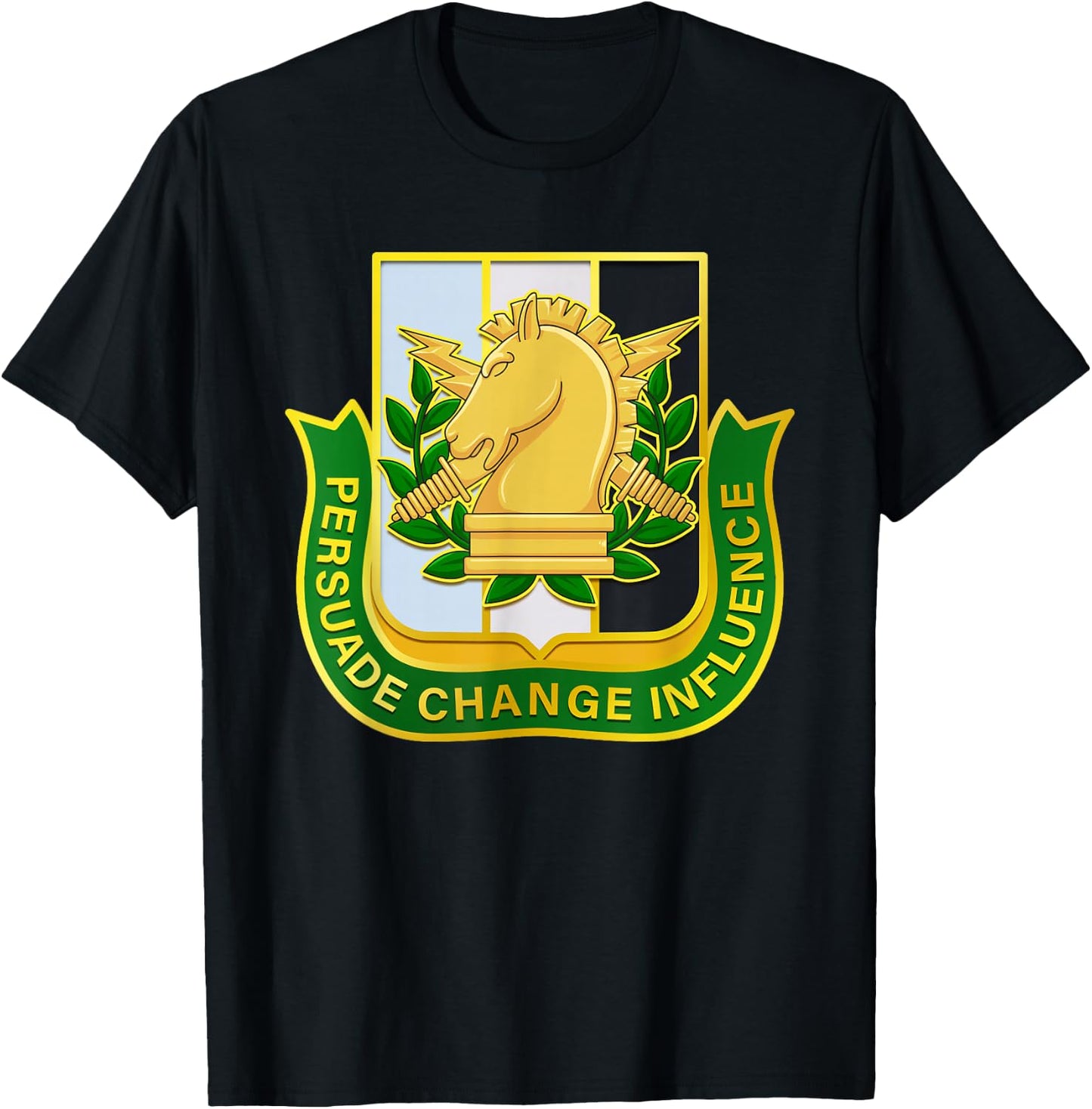 Psyop Information Warfare Military Psyop T-Shirt - T-Shirt | Black
