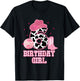 Happy 6th Birthday Girl Outfit Rodeo Western Cowgirl Cowboy T-Shirt - T-Shirt | Black