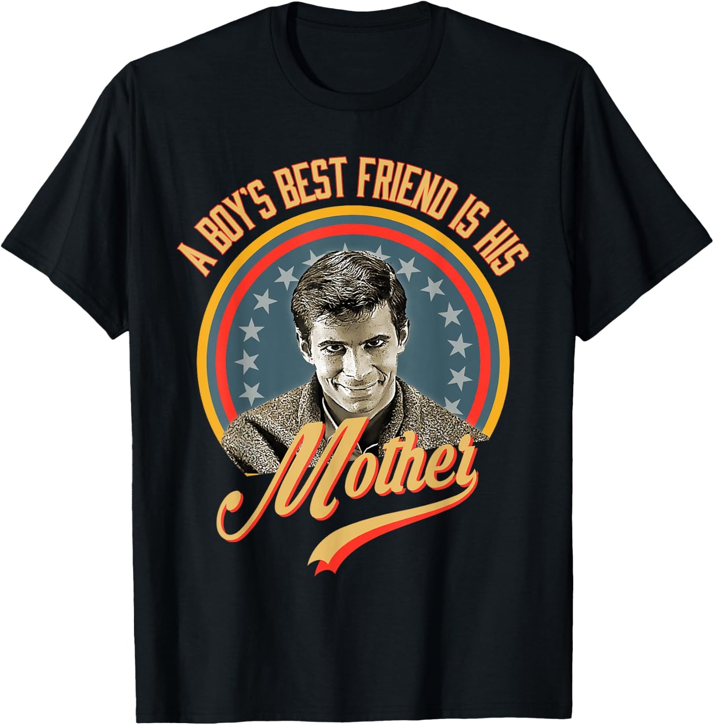 We All Go A Little Mad Sometimes A Boy's Best Friend Is His T-Shirt - T-Shirt | Black