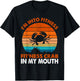 Funny Crab Leg Eating I'm Into Fitness This Crab In My Mouth T-Shirt - T-Shirt | Black
