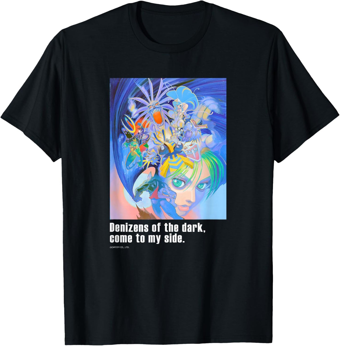 Darkstalkers T-Shirt - T-Shirt | Black