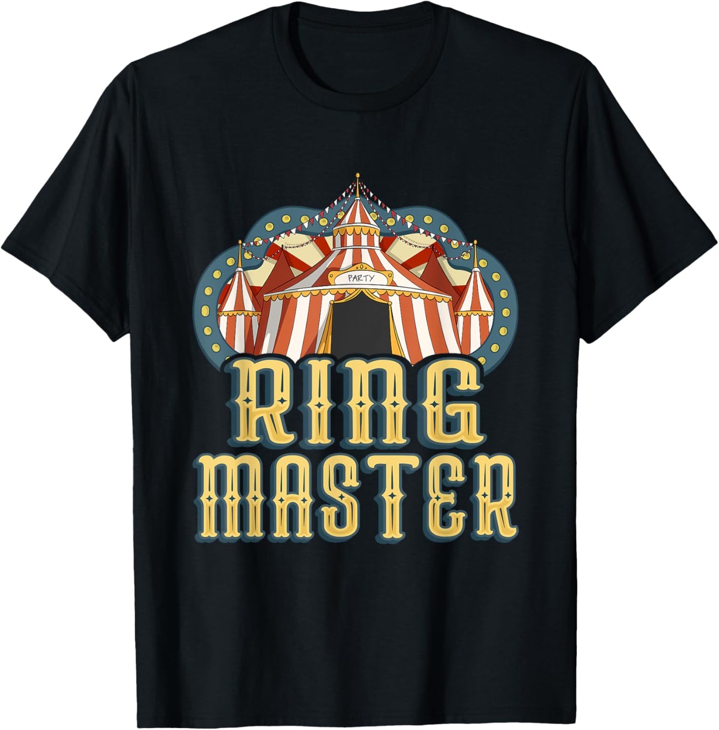 Ringmaster - Vintage Circus Birthday T-Shirt - T-Shirt | Black