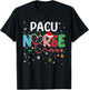 Merry Christmas Nurse Funny PACU Nurse Christmas Pattern T-Shirt - T-Shirt | Black
