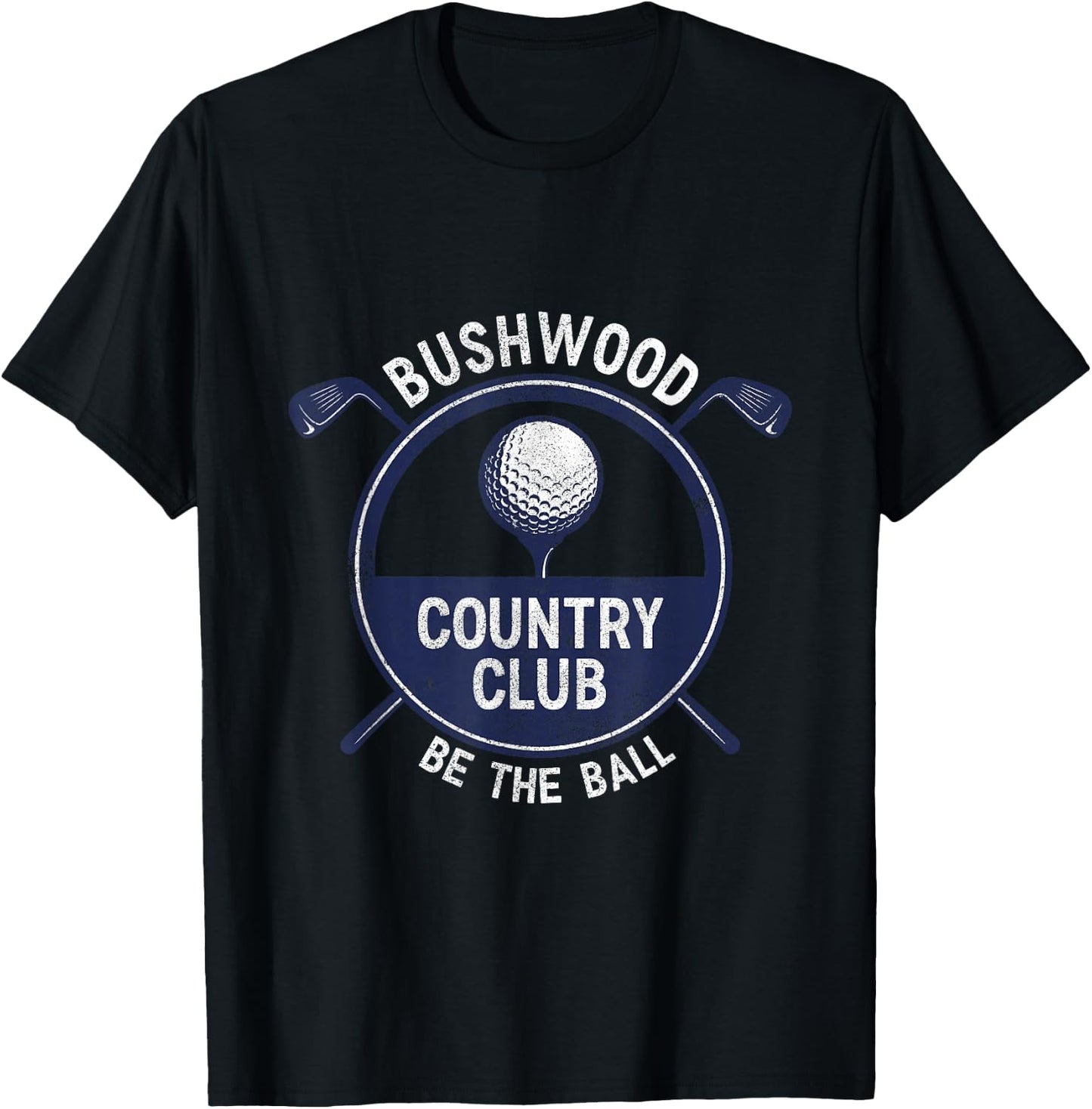 BUSHWOOD COUNTRY CLUB men's golf sport T-Shirt - T-Shirt | Black