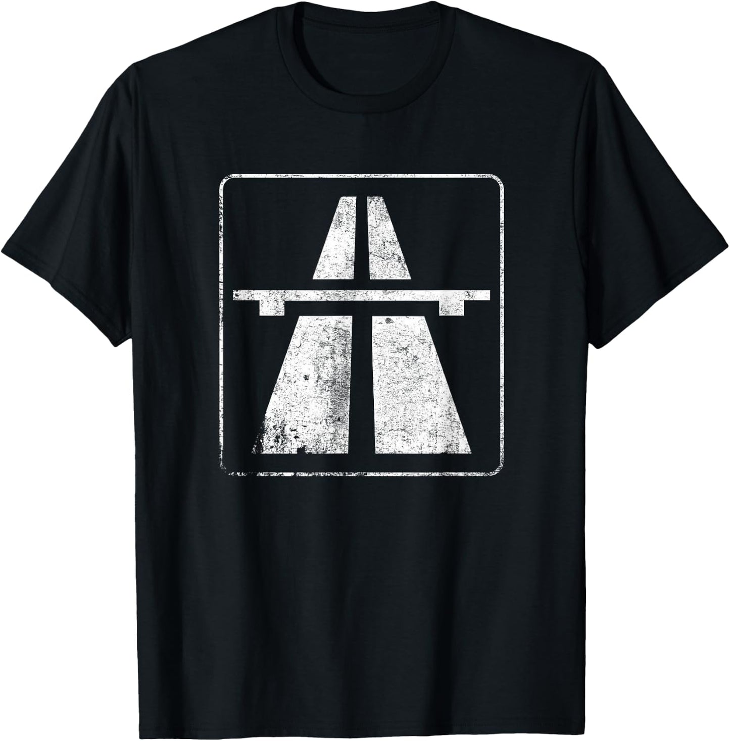 German Autobahn Car Racing Racing Tuning T-Shirt - T-Shirt | Black