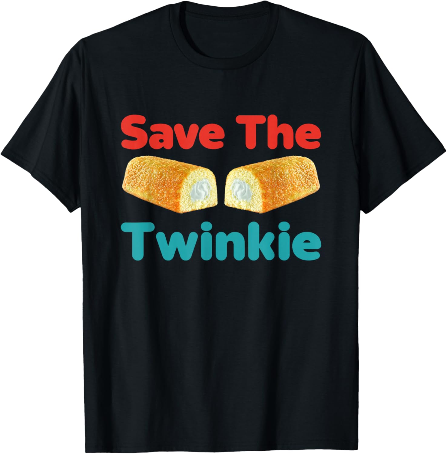 Save The Twinkie Funny T-Shirt - T-Shirt | Black