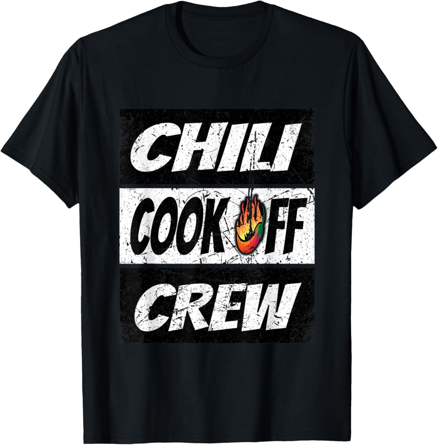 Chili Cook Off Crew Funny Chili Cook Off Men Women Kids T-Shirt - T-Shirt | Black