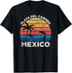 Playa Del Carmen Mexico Retro Vintage Vacation Novelty T-Shirt - T-Shirt | Black