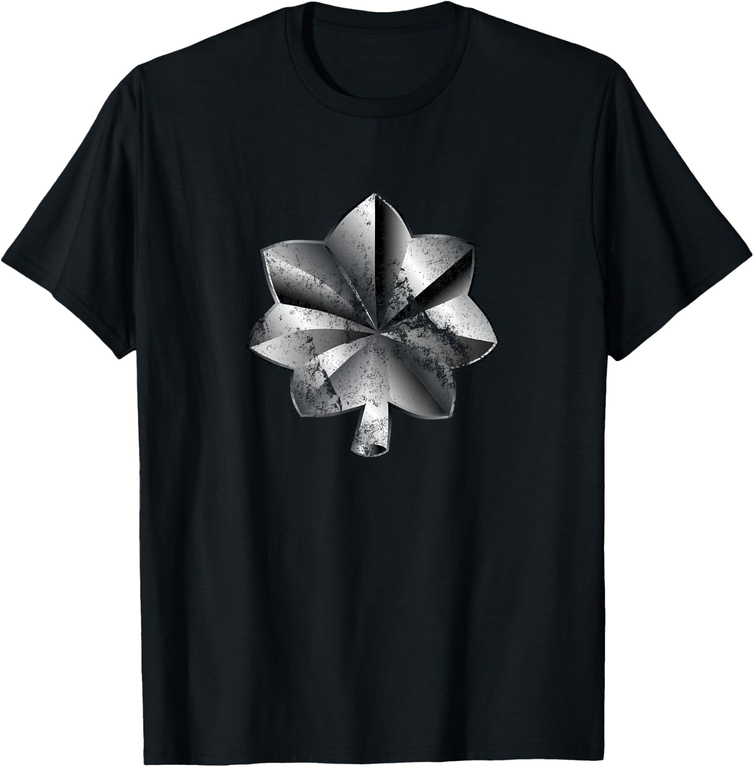 US Army Rank - Lieutenant Colonel (O-5) - LTC Vintage Look T-Shirt - T-Shirt | Black
