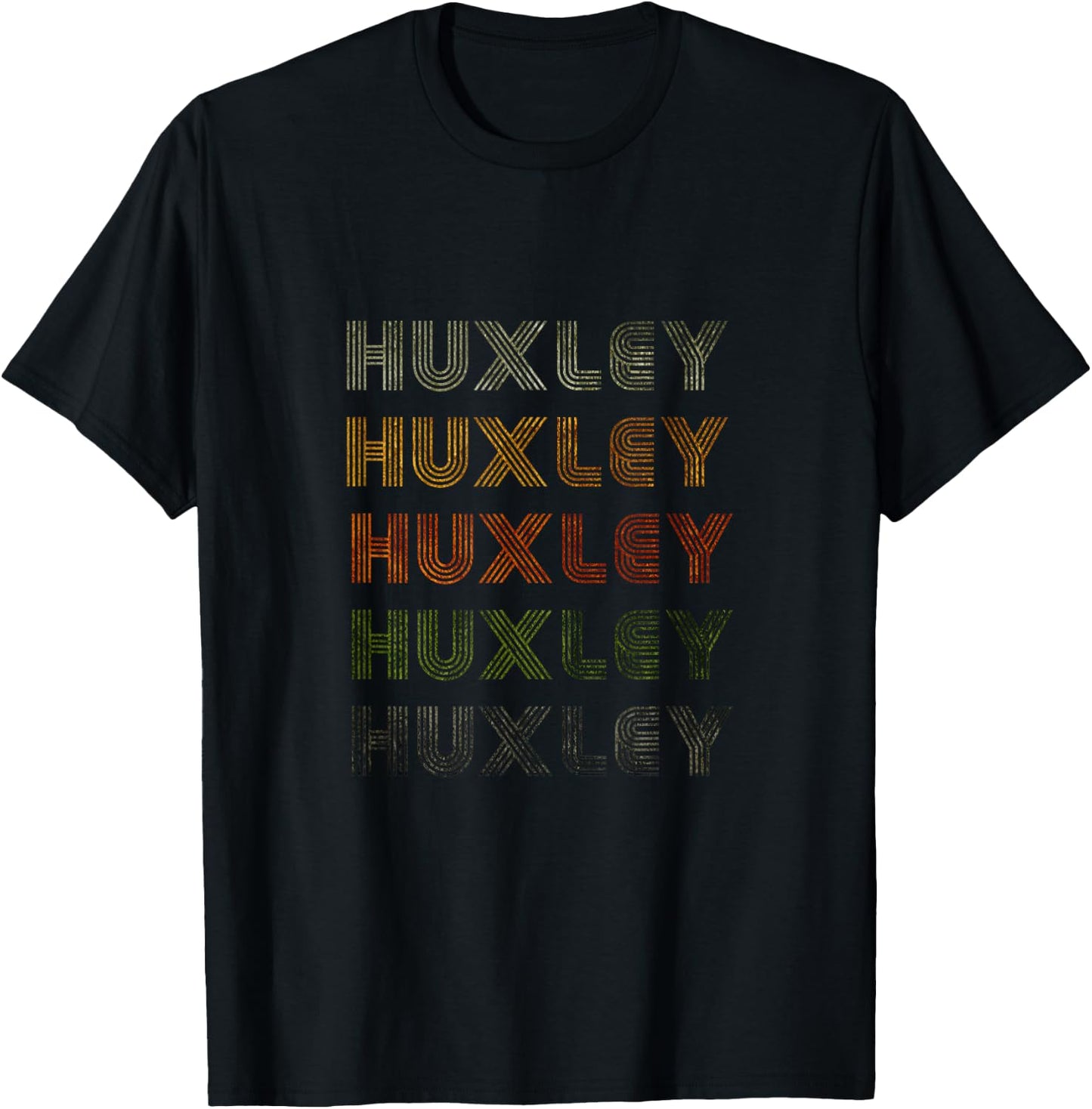 Love Heart Huxley Grunge/Vintage Style Black Huxley T-Shirt - T-Shirt | Black