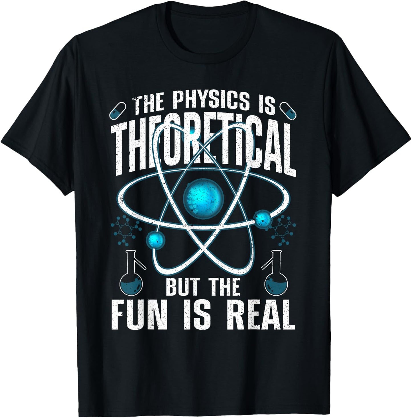 Cool Physics Women Theoretical Physics Science Lover T-Shirt - T-Shirt | Black