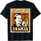 Caguamas before Dramas Funny Spanish Valentines T-Shirt - T-Shirt | Black