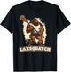 Laxsquatch! Bigfoot Lacrosse Player Funny Sasquatch Lax T-Shirt - T-Shirt | Black