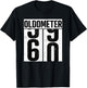 Oldometer 60 - 60th Birthday Oldometer T-Shirt - T-Shirt | Black