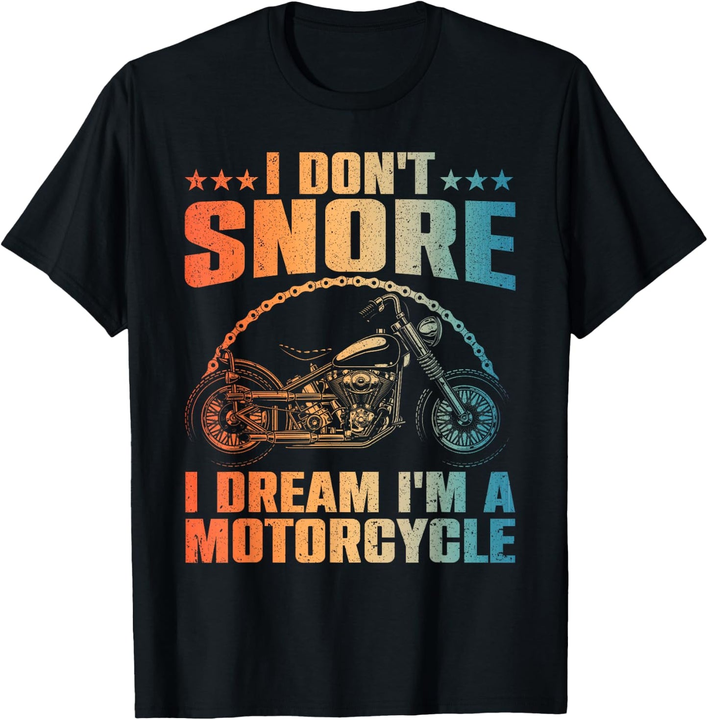 Funny Motorcycle Women Dad Biker Rider Bike Lovers T-Shirt - T-Shirt | Black