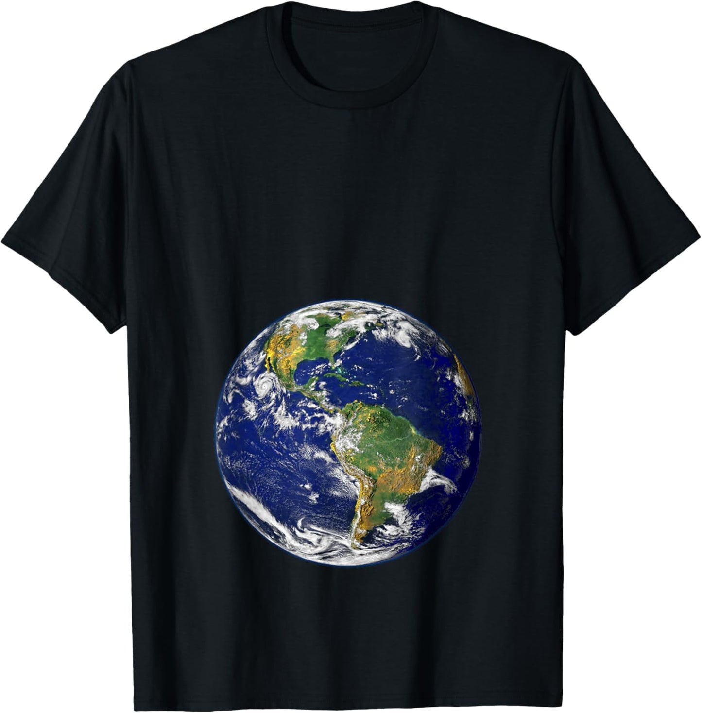 Pregnant Woman Earth Mother Goddess Global T-Shirt - T-Shirt | Black