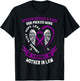 Purple In Memory of my Mother In Law Pancreatic Cancer Gifts T-Shirt - T-Shirt | Black