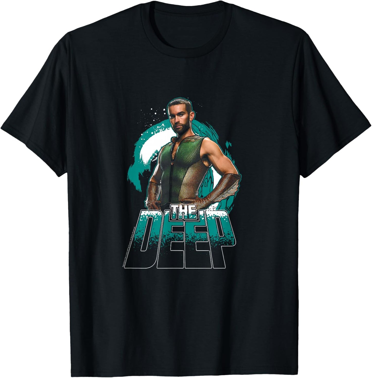 The Boys The Deep Supe Character Pose T-Shirt - T-Shirt | Black