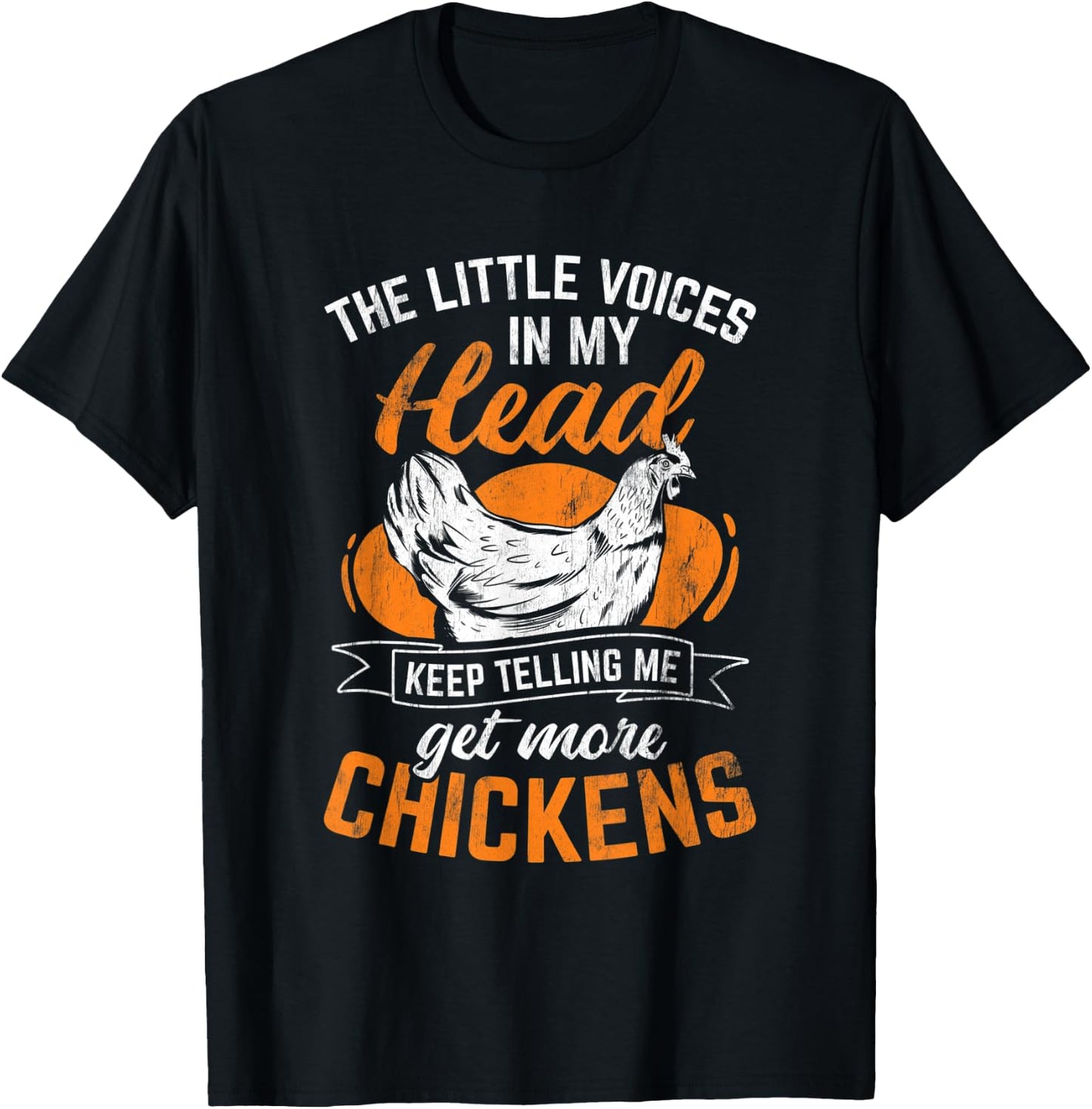 Keep Telling Me Get More Chicken T-Shirt - T-Shirt | Black