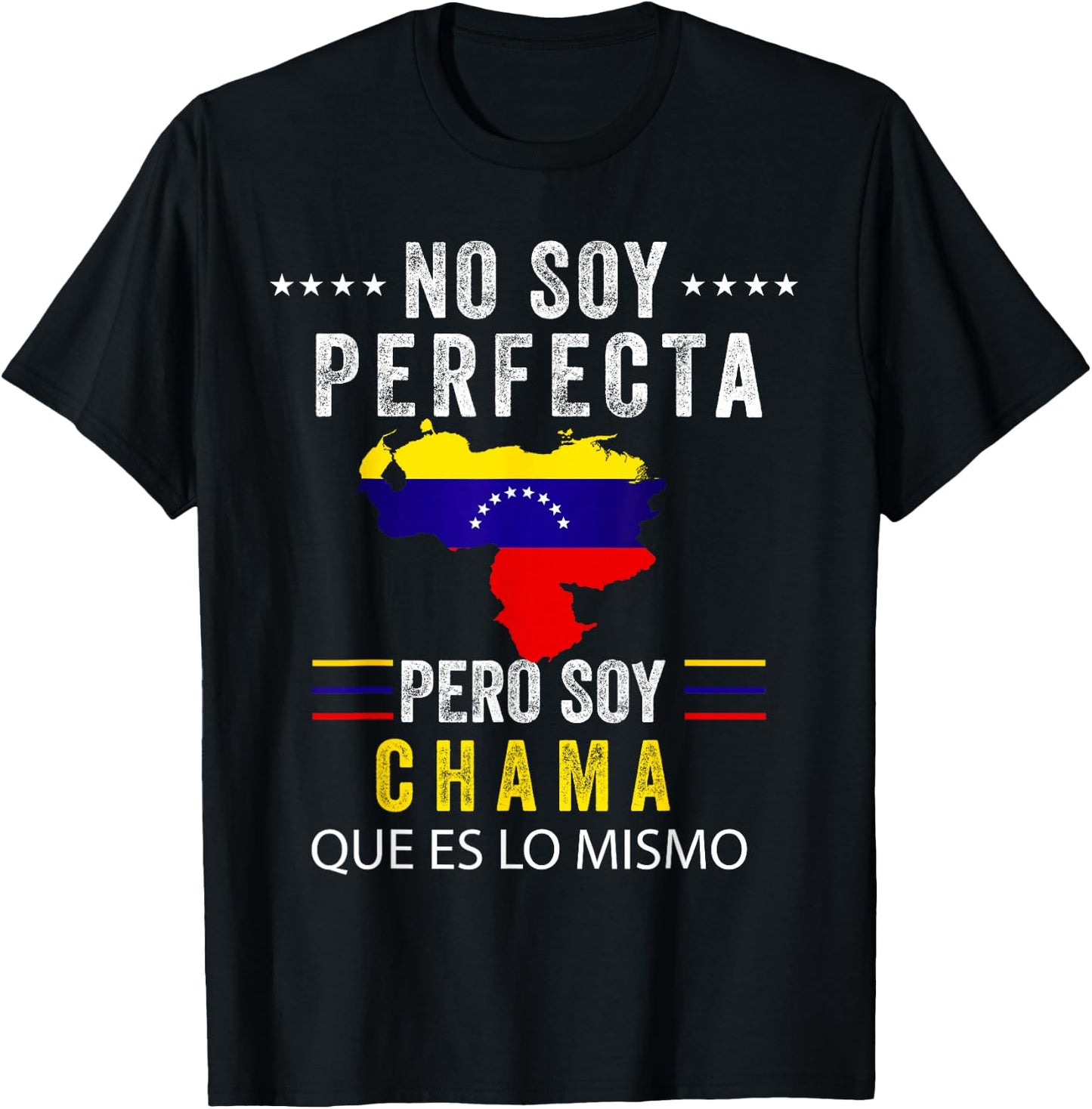 Venezuela Flag Pride Bandera Venezolana Camiseta Mujer T-Shirt - T-Shirt | Black
