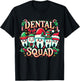 Jolly Dental Squad Christmas Team Spirit Merry Dentistry T-Shirt - T-Shirt | Black