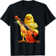 Cute Chicken Playing Cello - Musical Cello Player Gifts Idea T-Shirt - T-Shirt | Black