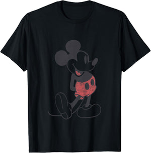 Kids Disney Mickey and Friends Classic Mickey Vintage Toddler T-Shirt - T-Shirt | Black