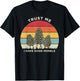 Trust Me I Have Good Morels Wild Mushroom Vintage T-Shirt - T-Shirt | Black