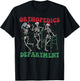 Skeleton Orthopedics Department Santa Christmas T-Shirt - T-Shirt | Black