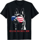 Belgian Malinois Mom Dog Puppy USA Women T-Shirt - T-Shirt | Black