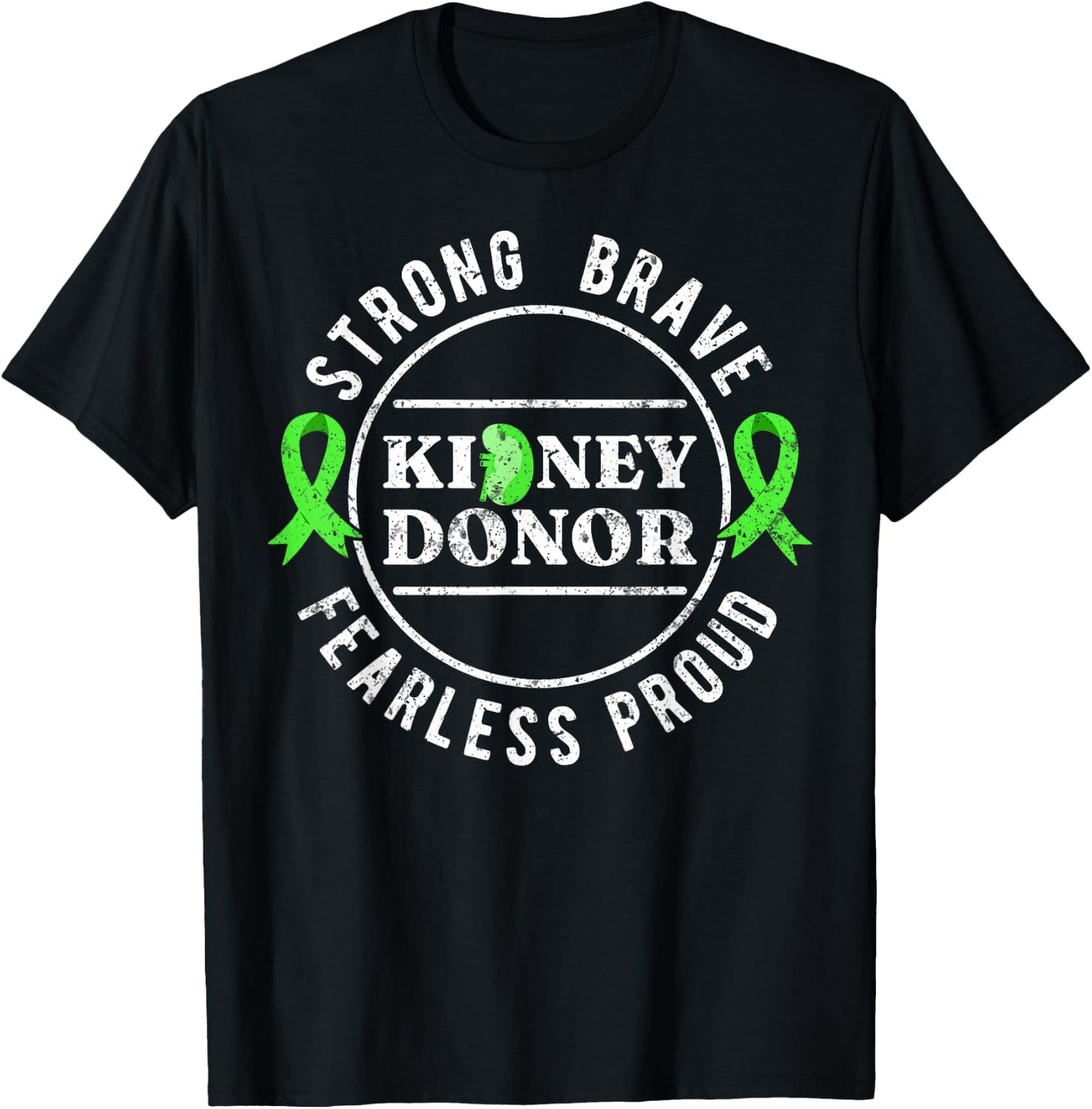 Kidney Donor Organ Donation Women's Classic Fit Black Cotton T-Shirt - T-Shirt | Black
