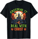 Christian Halloween Jesus Christ Trick Or Treat Christianity T-Shirt - T-Shirt | Black