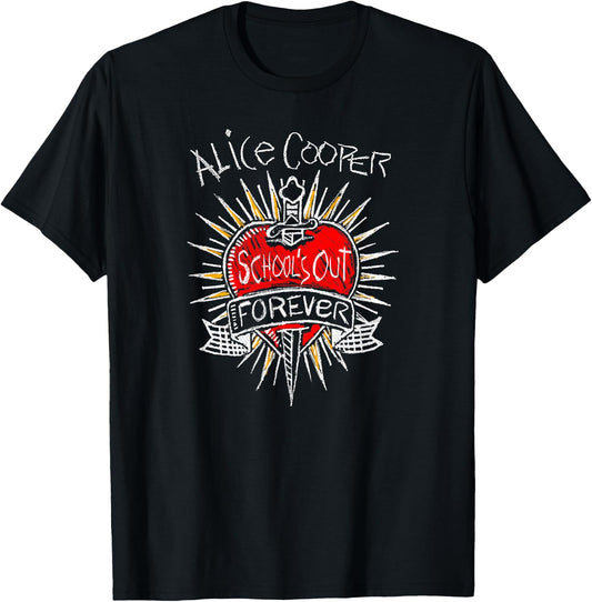 Alice Cooper - Vintage School's Out Forever T-Shirt - T-Shirt | Black